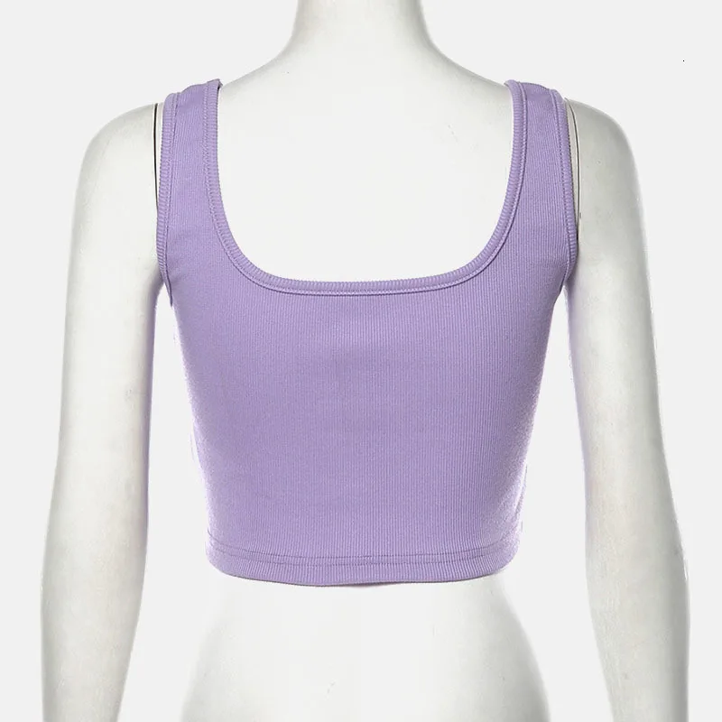Camisoles& Tanks, Женский Топ, сексуальный, для маленькой девочки, Harajuku, ребристые, вязаные, кроп-топы, женские топы на бретелях, повседневная, активная одежда, тонкая, базовая, Mujer