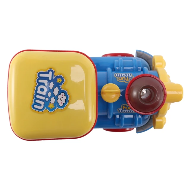 Go Steam Train Locomotive for Kids - Classic Battery Operated Toy Engine Car with Smoke, Lights and Sound (Realistic Water Vapor 5