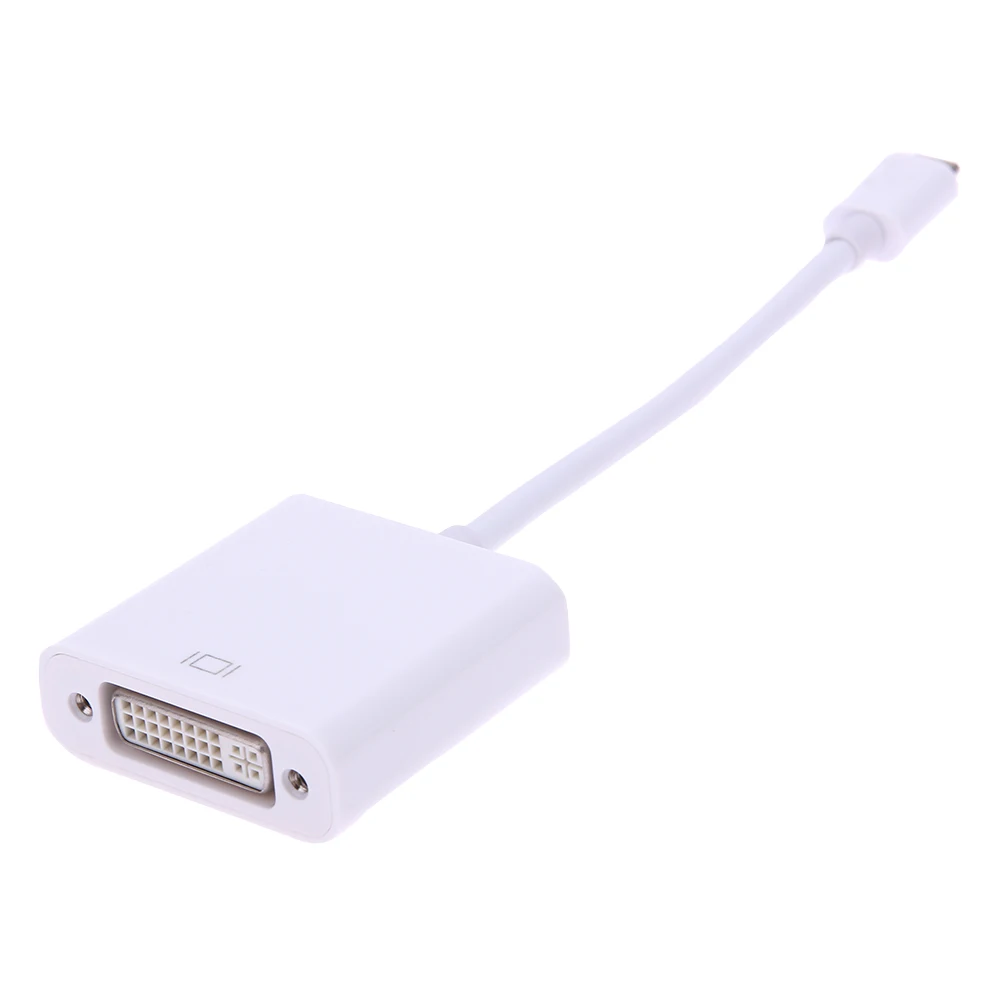 Адаптер Type C USB папа-мама DVI поддерживает 1080P 3 1 для MacBook и chrombook расширенный кабель