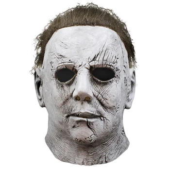 

Halloween Horror Mask Michael Myers Kills Cosplay Scary Killer Full Face Latex Helmet Halloween Party Costume Props Adult Toy
