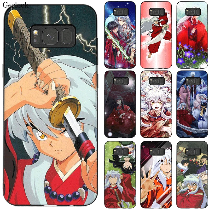 Чехол для телефона samsung J6 A70 A60 A50 A40 A20 A30 A10 A7 A6 A5 A3 A8 A9 аниме Inuyasha классная