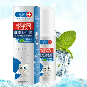 

Probiotics Mousse Toothpaste: Refreshing Mint Children mousse Tooth Mousse foam toothpaste
