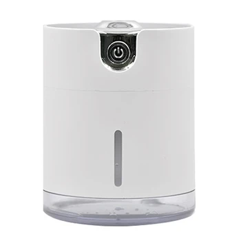 

300ML Ultrasonic Air Humidifier Soft Light USB Essential Oil Diffuser Car Purifier Aroma Mist Maker White