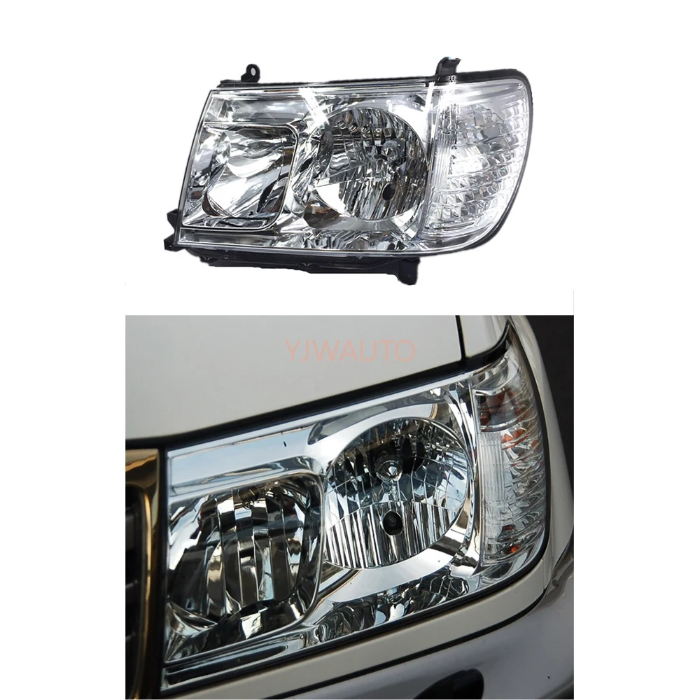 

Передние фары s для Toyota Land Cruiser 2003-2008, автомобильные фары в сборе, дневные ходовые огни, автомобисветильник фары с AFS
