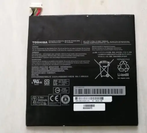 Новая Оригинальная батарея для Toshiba Satellite click 10 LX0W PA5234U-1BRS 220В 3,75 Вт