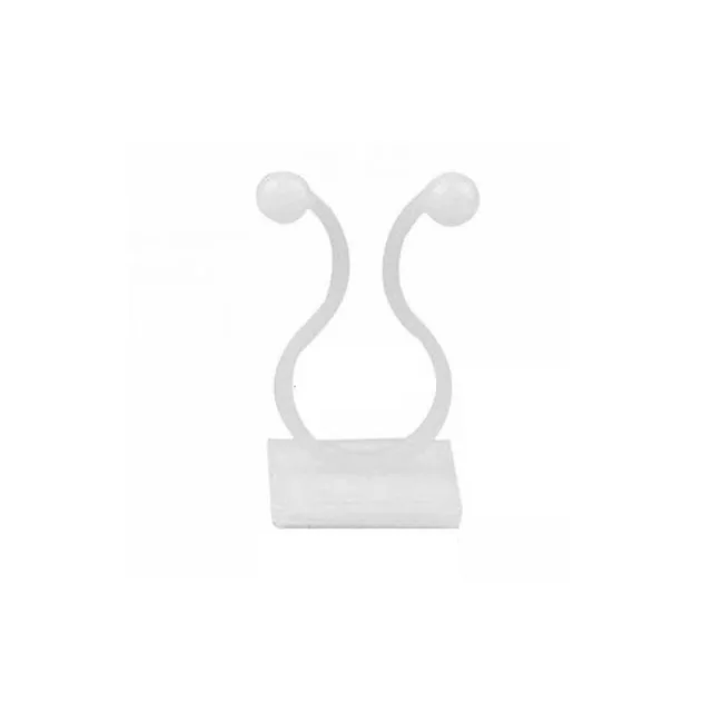 10/30/50PCS Plant Climbing Wall Fastener Tied Fixture Vine Buckle Hook Garden Plant Wall Climbing Vine Clips Fixed Buckle Hook White 50PCS