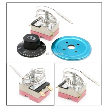 

Temperature Control Switch AC 220V 16A Dial Thermostat Temperature Control Switch For Electric Oven 50-300 C M126 hot sale