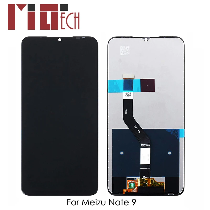 

LCD Display For Meizu Note 9 Touch Screen Digitizer Glass Assembly Replacement Parts For Meizu Note 9 Black No Frame New Tested