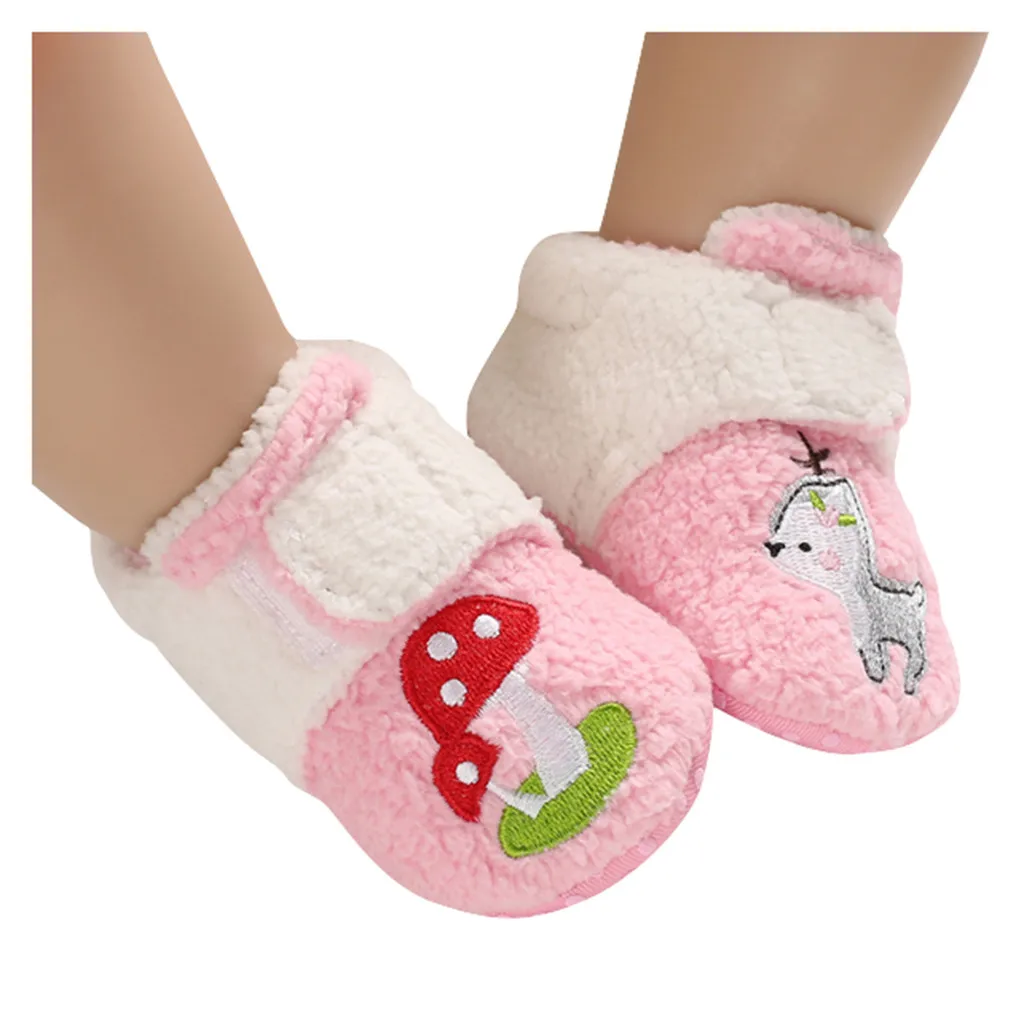 Модная обувь с персонажами из мультфильмов для новорожденных девочек и мальчиков; обувь для первых шагов с мягкой подошвой; удобная обувь для малышей на все сезоны