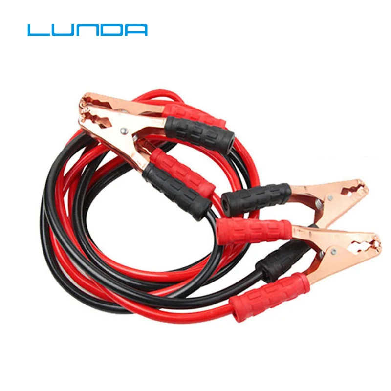 

Car Jumper Battery Cables 220cm Booster Cable Emergency for Car Van Truck Terminals Jump Starter Leads Clip Car accessories