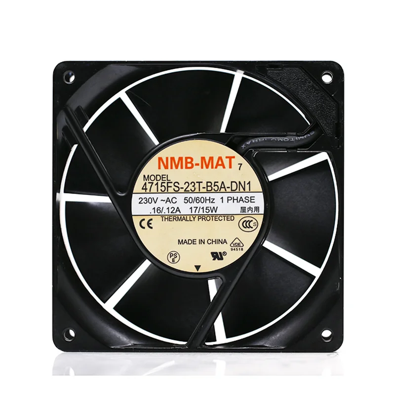Ventilador de Metal Original para Nmb de 230v 0.16a 0.12a ac de 12038 Ventilador de Armário - Imagem 3