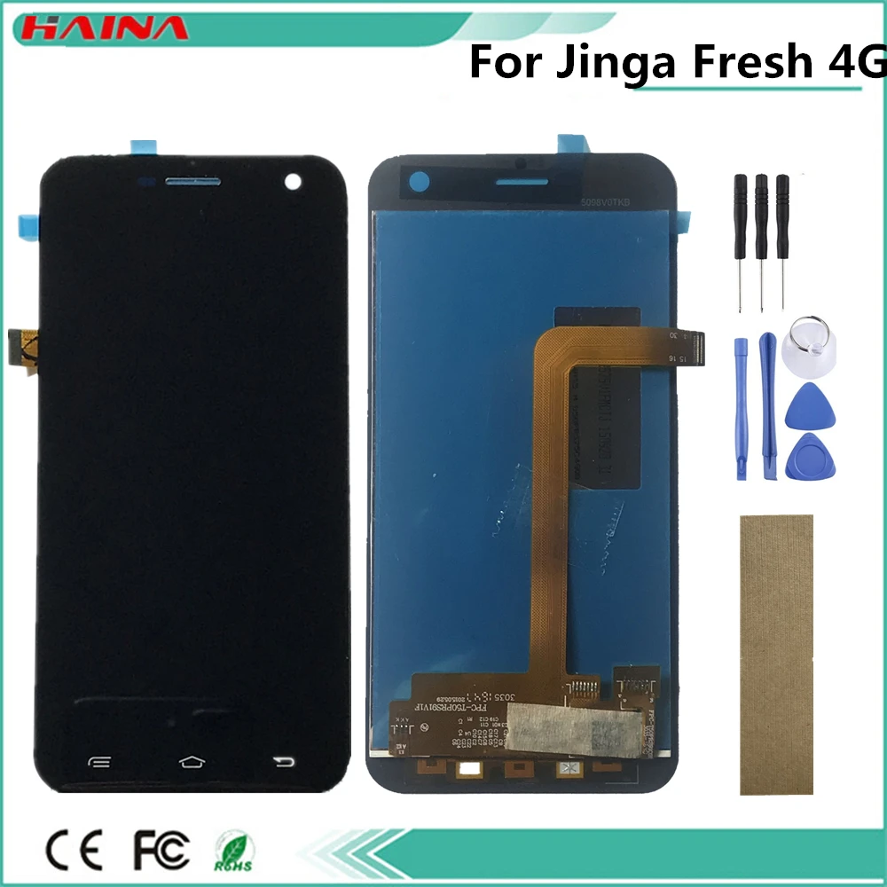 Высококачественный ЖК-дисплей для телефона Jinga Fresh (4G) с сенсорным экраном