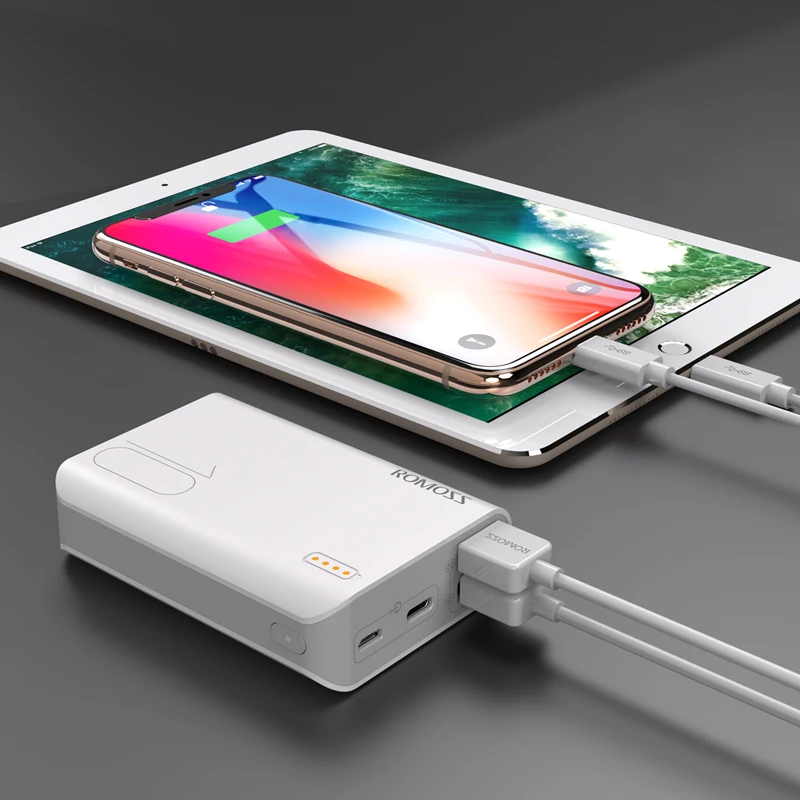 Najtaniej Romoss Sense4 mini powerbank 10000mAh powerbank do szybkiego ładowania 10000mAh przenośna zewnętrzna ładowarka do iphone a Xiaomi Huawei