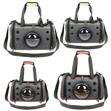 Переносная сумка для собак, космическая капсула, воздухопроницаемая Сумочка для щенков, дорожная сумка на плечо, мягкая будка, большие маленькие собаки, кошки