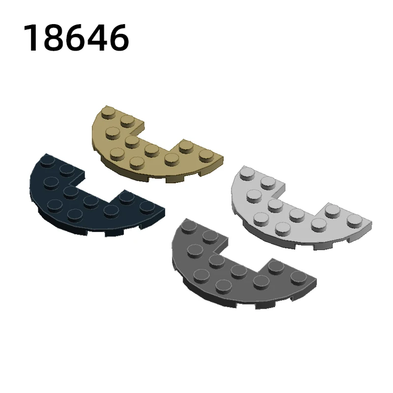 

Compatible Assembles Particles 18646 3x6 For Building Blocks Parts DIY enlighten bricks Educational Tech Parts Toys