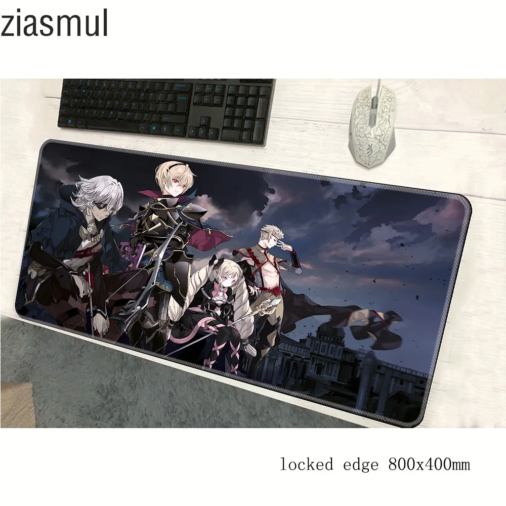 Пожарная эмблема padmouse 800x400x3 мм игровой коврик для мыши 3d коврик для мыши геймер компьютерный стол классный коврик notbook mousemate