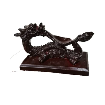 

Wooden Crystal Ball Base, Carved Dragon Base Office Decoration Atmosphere And living Room Decoration