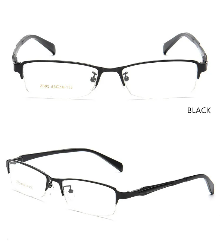 Myopie lunettes cadde mode demi-cadre carre lunettes налет lunettes cadre nouveau lunettes cadre femmes modules