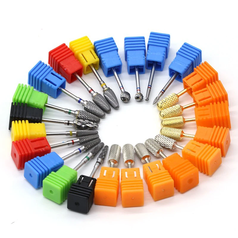 1 шт. фрезы для маникюра твердосплавные сверла ногтей омертвевшая кожа Удаление