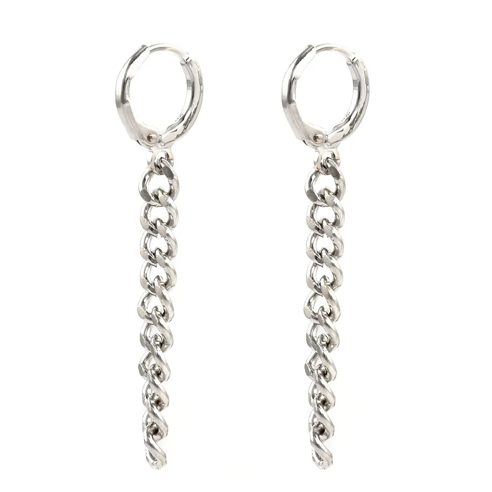 Jewelry Earrings Circle Korean Wholesale Mens New-Fashion Simple Word
