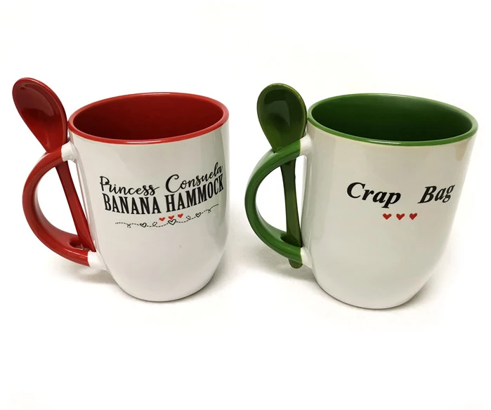 Friends-TV-Show-Mug-Cup-Tea-Coffee-Funny-Gift-Office-Ceramics-Cup-with-Spoon-Mug-Halloween