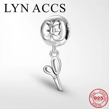 

Fashion 925 Sterling Silver Exquisite Bowknot & Scissors Beads fit Original LYNACCS Charm Pendant Bracelets Silver 925 Jewelry
