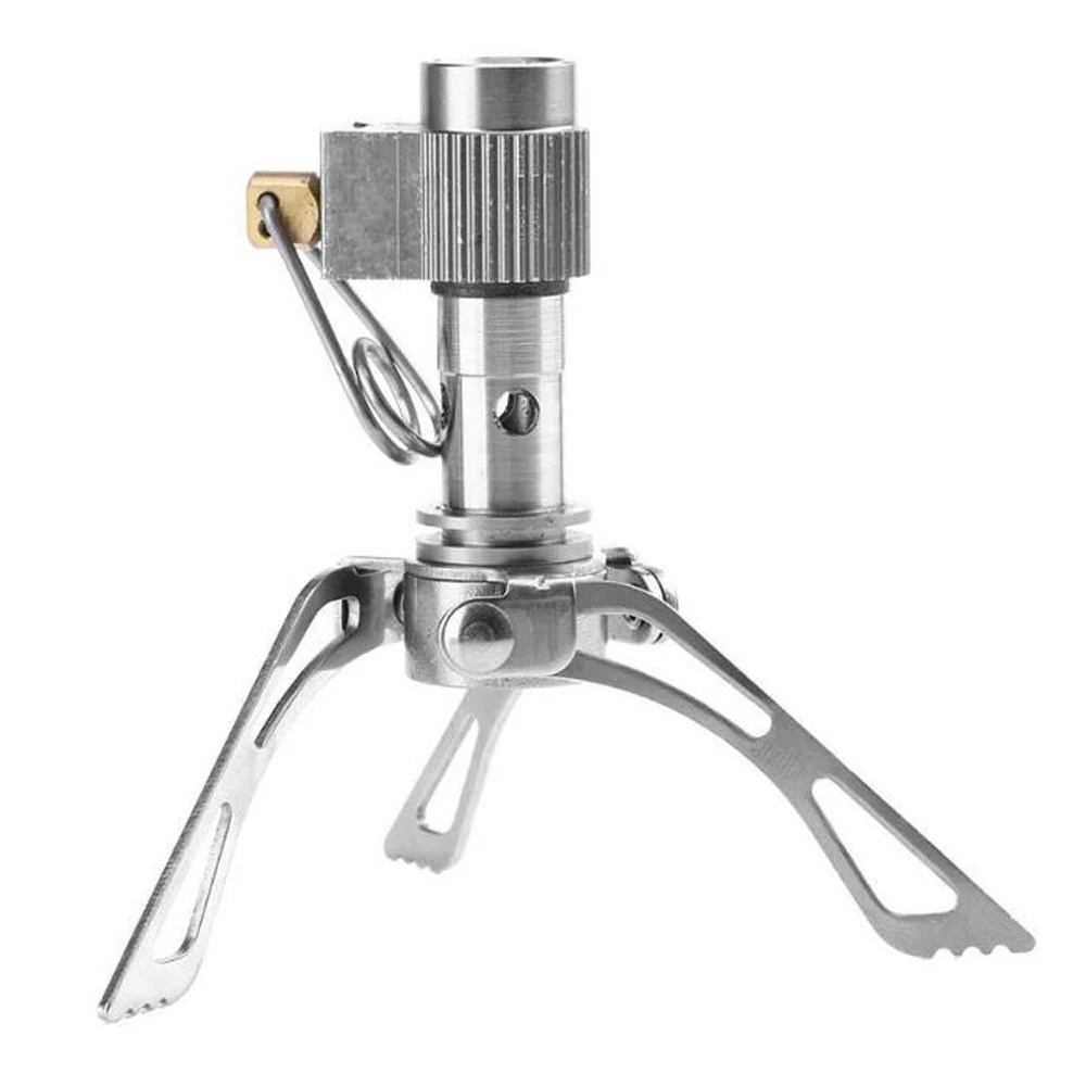Gas Stove Convenient Durable Aluminum Alloy 2400W Outdoor Travel Survival Gas Burner Portable Barbeque Folding Cooker