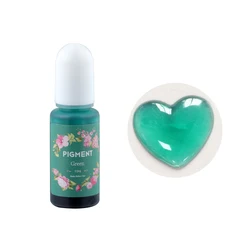Vibrant 26 - Color Epoxy Resin Pigment Set for Jewelry Making and Crafts (Green)
