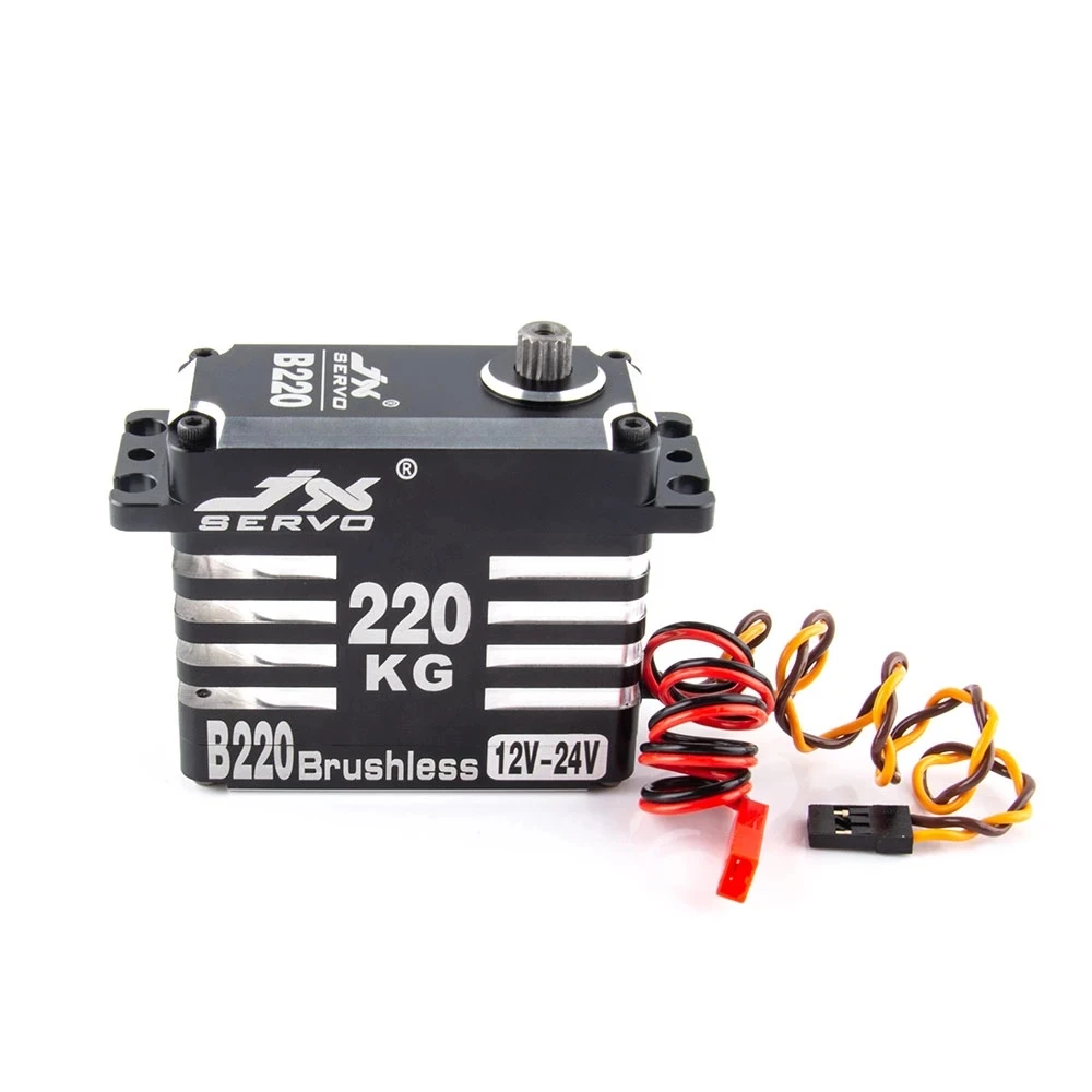 JX B220 220KG 12-24V High Torque Servo for 1/5 RC Car Steering Gear Robotic Helicopter Industry Brushless Servo For Rc Drone 7