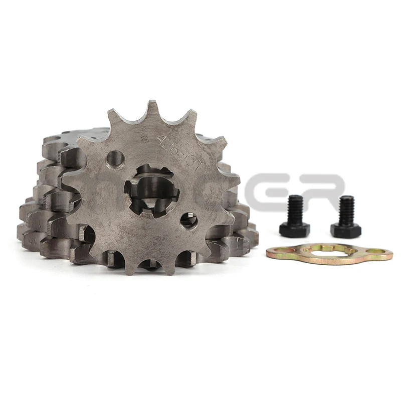 Front Engine Sprocket 428# 20mm 10T-19T engine sprocket For KAYO BSE SSR SDG Dirt Pit Bike ATV Quad Go Kart Moped Buggy Scooter Motorcycle