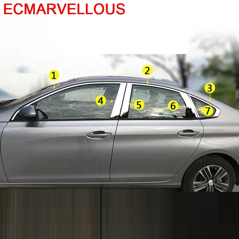 

Coche Araba Aksesuar Accessoires Voiture Sticker Decoration Car Accessories Exterior Window 2016 2017 2018 2019 FOR Peugeot 308