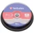 Verbatim BD-RE 25GB 10pk Spindle 2x Blu-ray Branded Rewritable White Printable Media Disc Compact Data Storage 43694