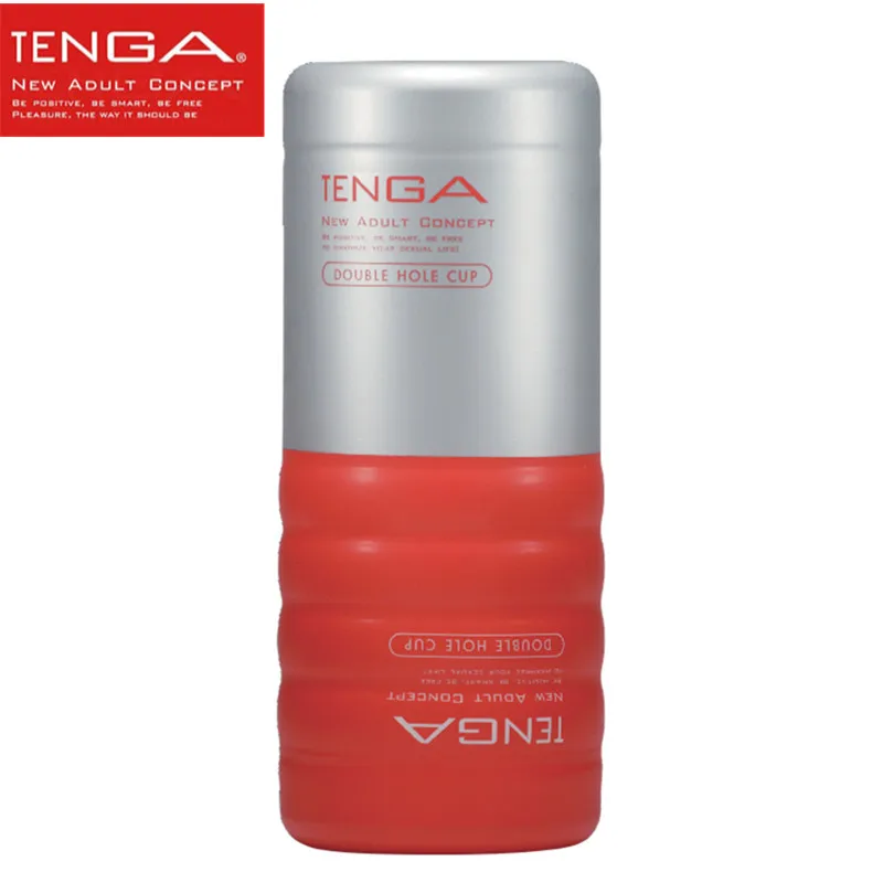 TENGA двойное отверстие чашка имитация вагины анус мастурбатор