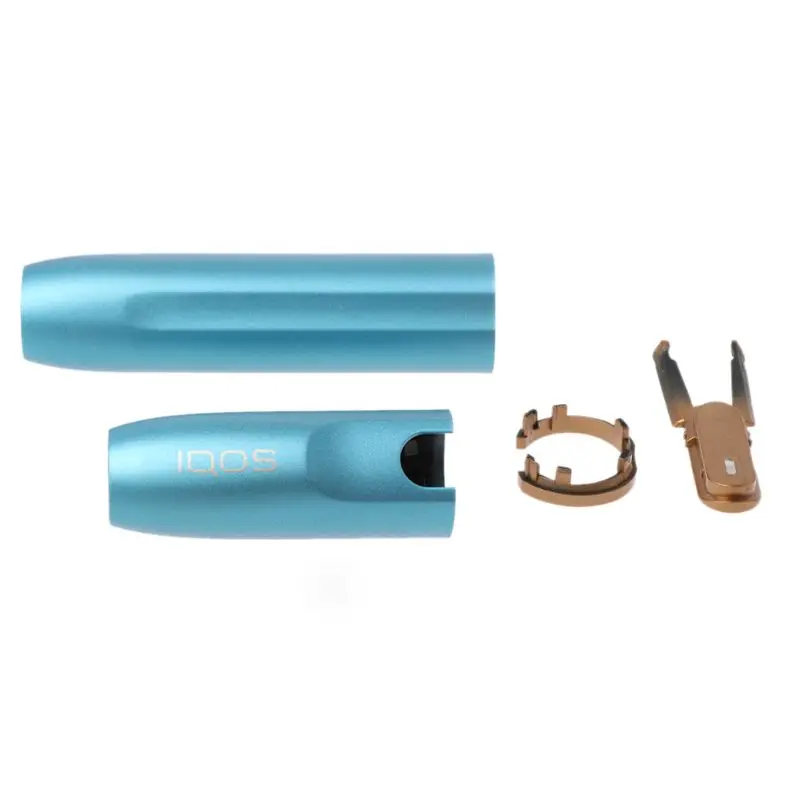

Case Top Bottom Button Ring Set Hard Repair Accessories Aluminum Alloy Shell for IQOS 2.4 Plus E Cigarette Q84A