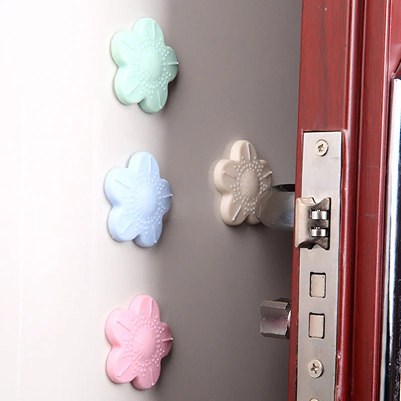 1PC Thickened Door Stop Mute Cute Flower-shaped Crash Pad Fender Wall Protection | Мать и ребенок