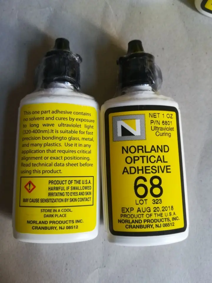 Norland Noa68 Cola Ultravioleta uv Cola Óptica Terapêutica Norland Noa68 Torres e estojos p/computador - Imagem 3