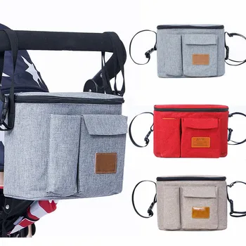 

Stuff Diapers Bag Big Capacity Baby Stroller Bag Stroller Organizer Baby Travel Mom Backpack Pram Buggy Cart Go Out Mom Package