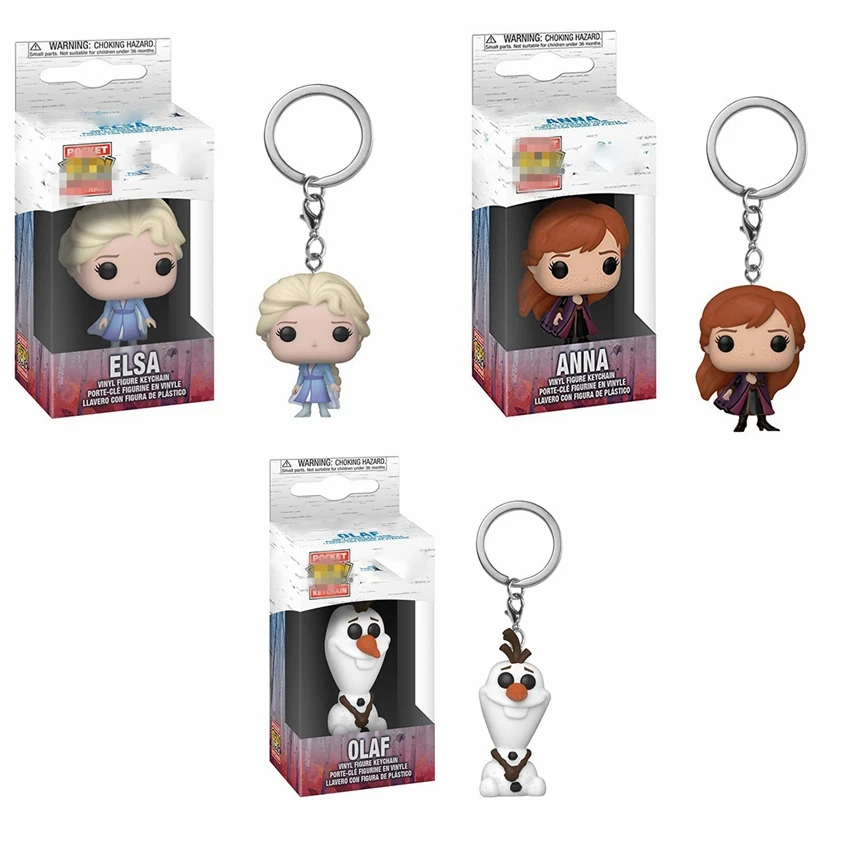 Funko популярная фигурка брелок funko POP Frozens 2 принцессы нагревающий элемент Elsai Олаф