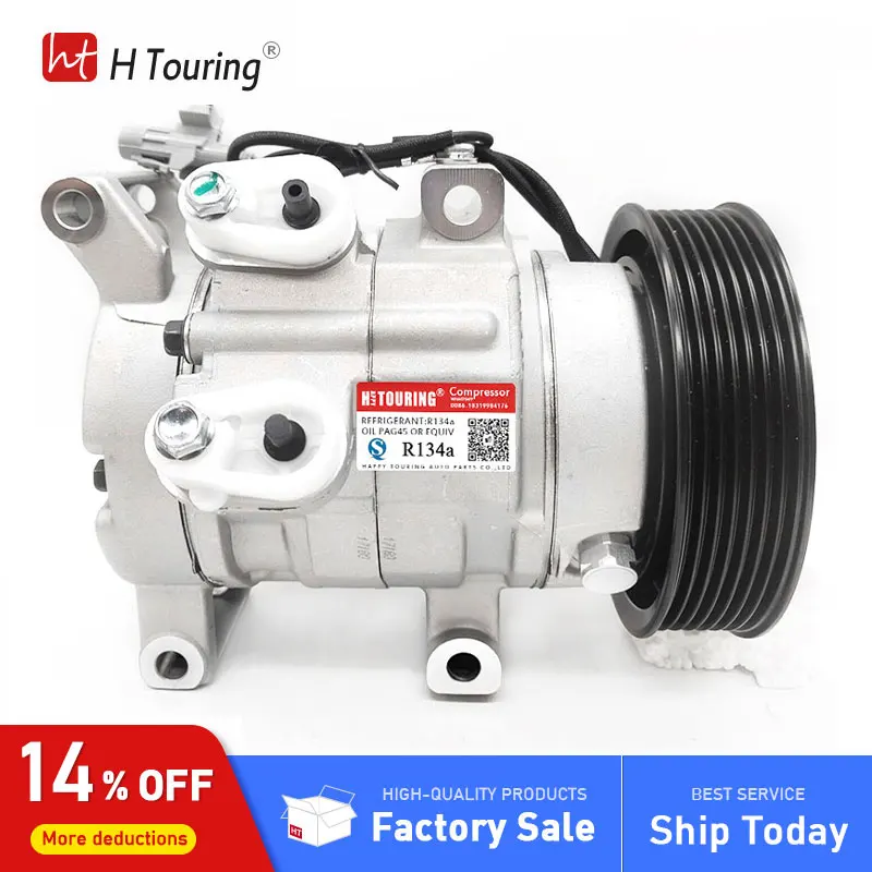 10S11C Compressor For Toyota Hilux w/ 2.5L & 3.0L Engines 88320 0K380 88320 0K100 88310 0K110