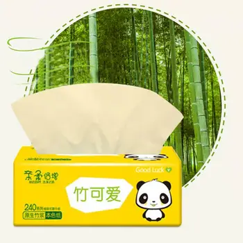

Wrapping Paper 5Packs 4Layers Fold Paper Towels Pumping Facial Tissues Home Toilet BathroomBamboo Pulp Napkins Sale
