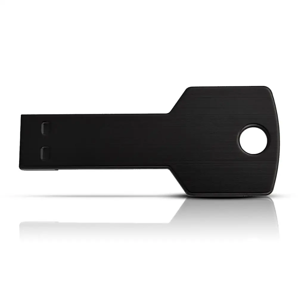 J boxing USB флеш накопитель карта памяти 32 Гб 64 металлический ключ формы 2 0 Pendrives 8 ГБ 16