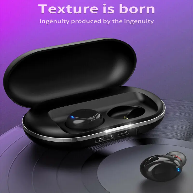 ABHU-Bluetooth 5,0 гарнитура TWS беспроводные наушники мини наушники стерео водонепроницаемые