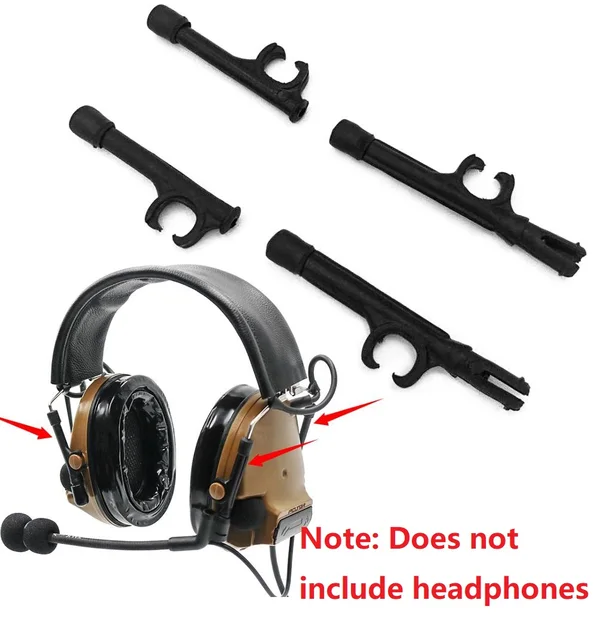 $7.30 Peltor Comtac III Tactical Headset bracket accessory for comtac iii headphone helmet bracket adapter