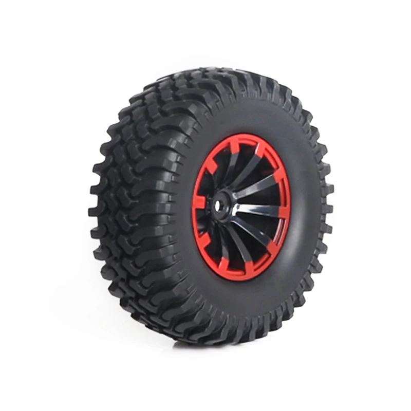 

Accessory RC tires For Axial SCX10 Model Replacement Parts Mounted Rock Crawler 1:10 100mm Rubber Wheel Convenient