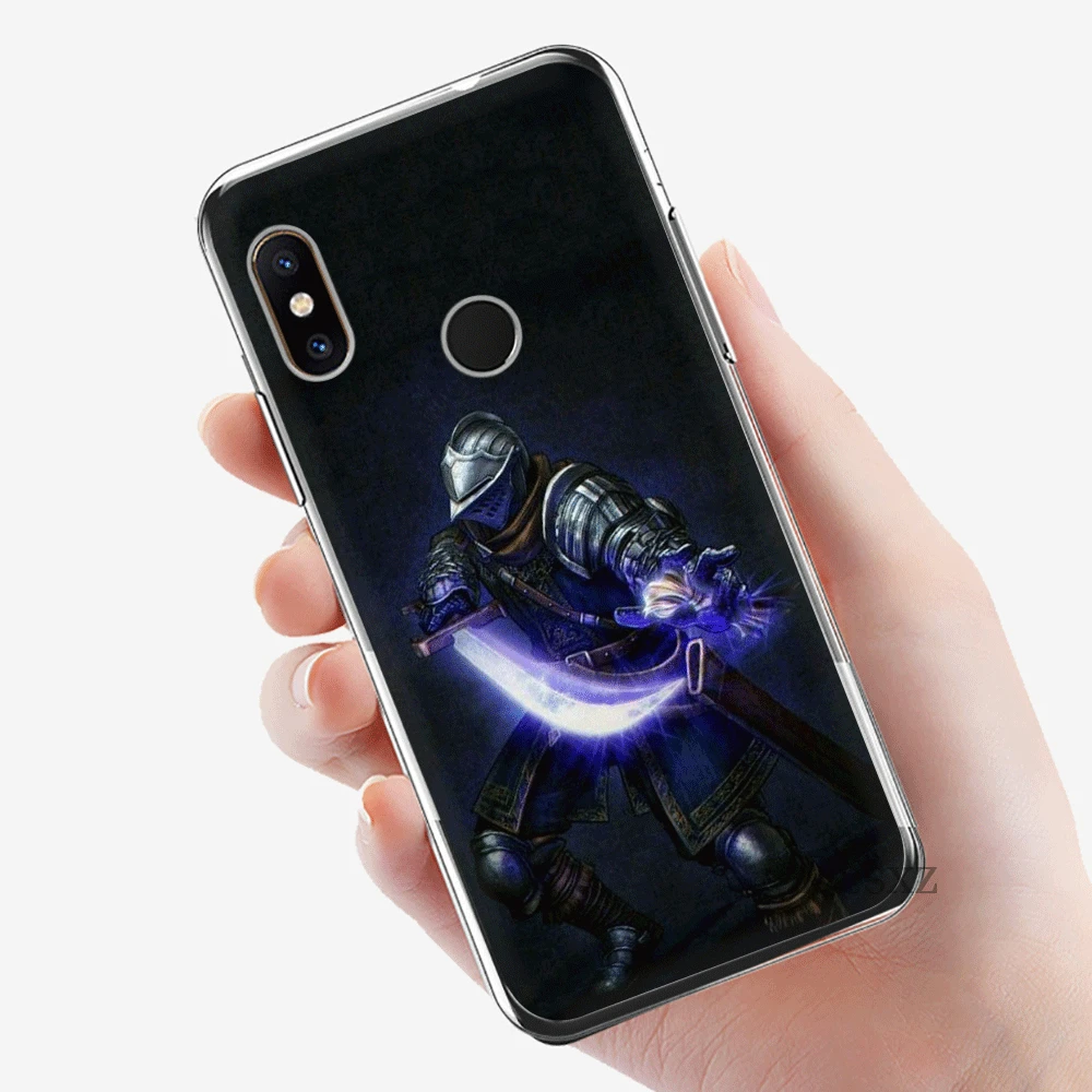 Мобильный чехол для телефона из ТПУ для Xiaomi Redmi Note 4 4X5 5A 6 7 8 Pro крышка Dark Souls - Цвет: 8