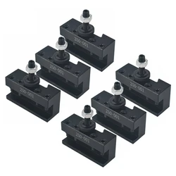 Outil à changement rapide 0XA 250 – 001, porte outil tournant, support en acier, 6 pièces 