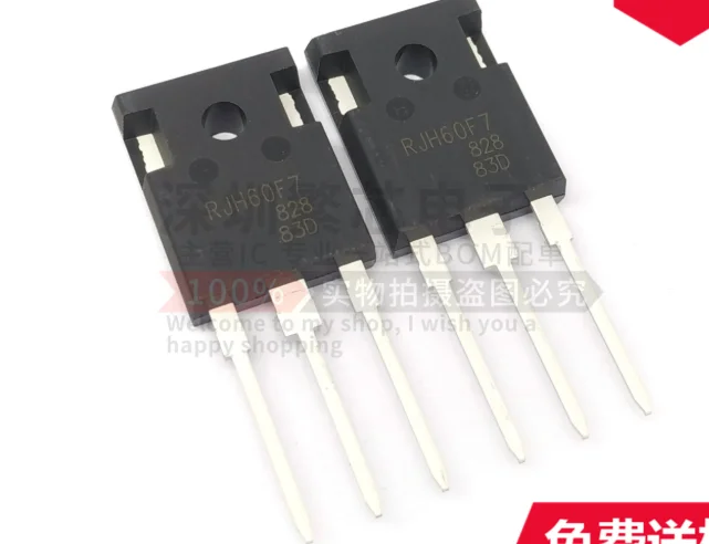 

Mxy RJH60F7 RJH60F7DPQ 90A600V 5PCS integrated circuit IC chip