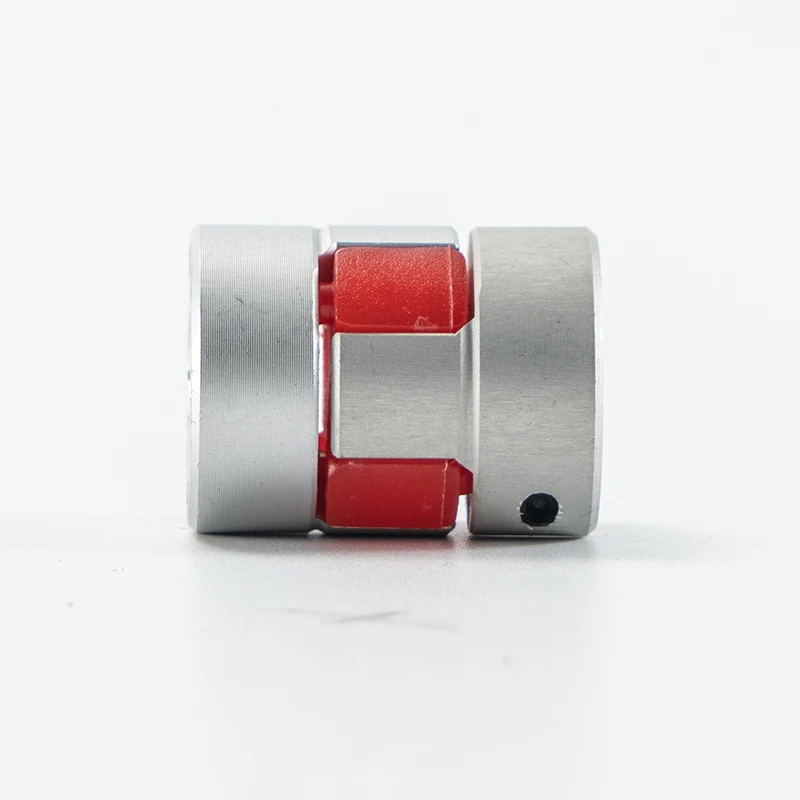Shaft Coupler Flexible Shaft Coupling Motor Connector Solid Rubber Pad D20L25 GS09 Two-jaw D20 L25 Aluminum 5 6 / 6.35 / 8/10mm
