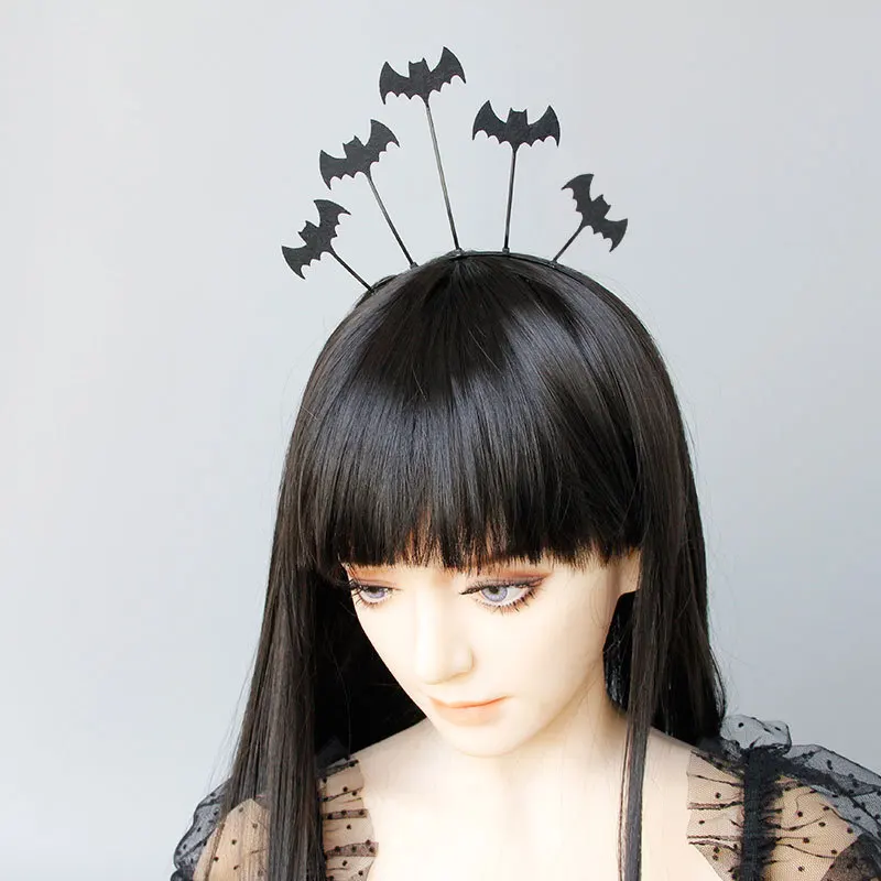 Принцесса Сладкая Лолита hairband готический ветер летучая мышь крыло Hairband Хэллоуин вампир вечерние выполнения hairband Модные женские FG-13-1