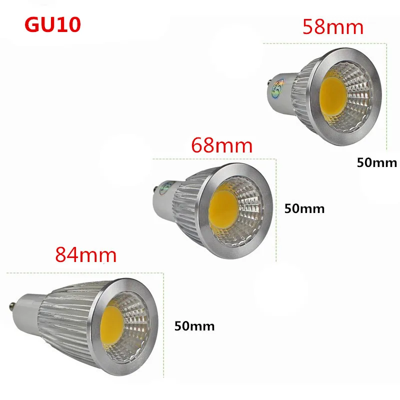1X светодиодный свет, 9 Вт, 12 Вт, 15 Вт COB MR16 GU10 E27 E14 светодиодный dimmenбыл Sportlight лампы высокой Мощность лампа MR16 12 V E27 GU10 AC 110 V 220 V